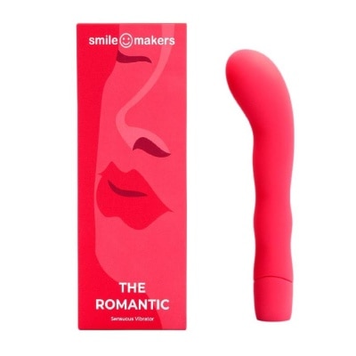 SMILE MAKERS The Romantic Ruby Red- Sensuous and Powerful G-spot vibrator with Organic Shape 1s