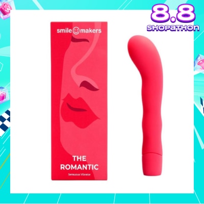 SMILE MAKERS The Romantic Ruby Red- Sensuous and Powerful G-spot vibrator with Organic Shape 1s