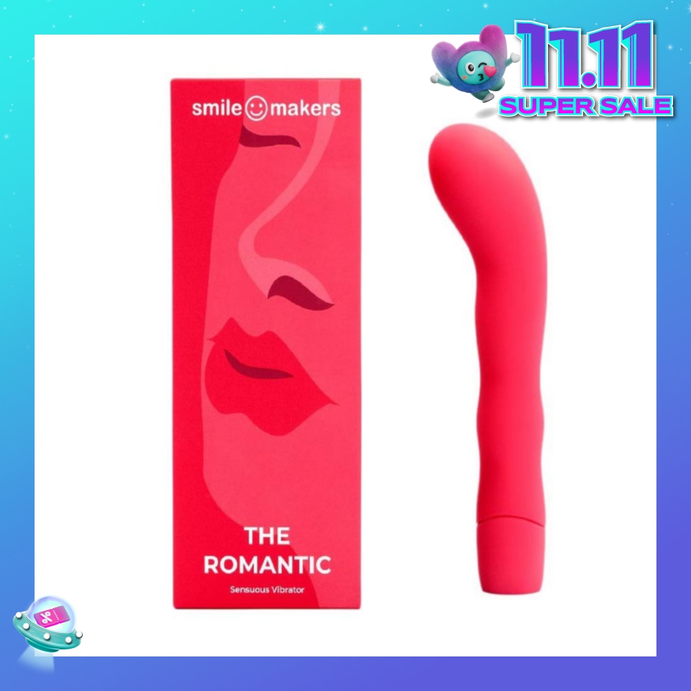 The Romantic Ruby Red- Sensuous and Powerful G-spot vibrator with Organic Shape 1s