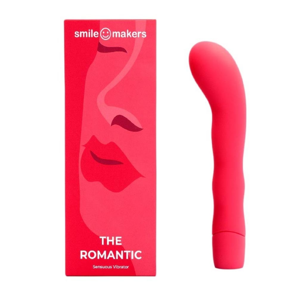 The Romantic Ruby Red- Sensuous and Powerful G-spot vibrator with Organic Shape 1s