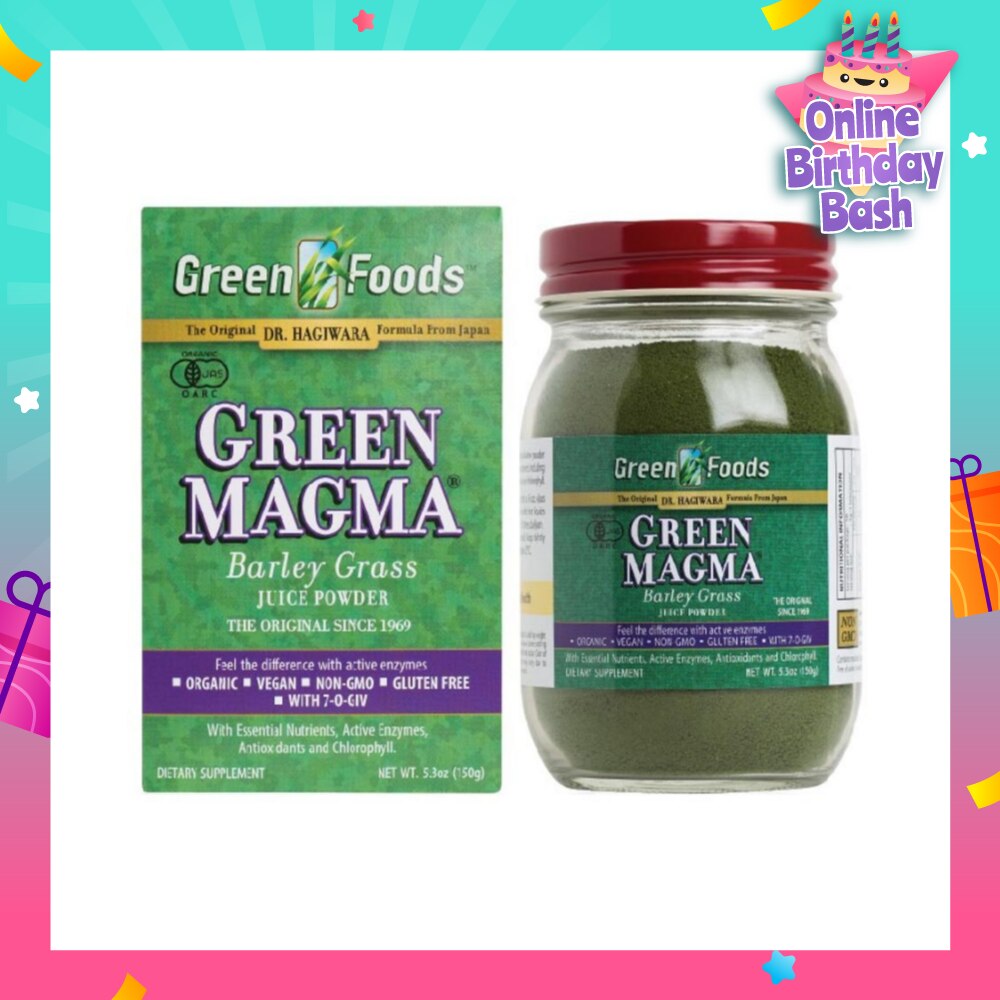 GREEN MAGMA®  Barley Grass Juice Powder 150 g