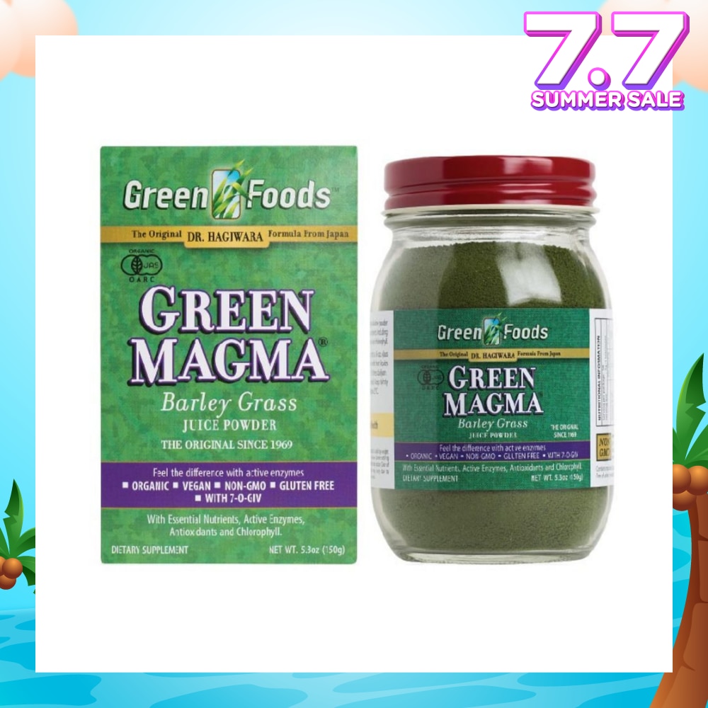 GREEN MAGMA®  Barley Grass Juice Powder 150 g