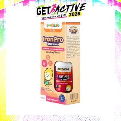 GUMAZING - Kids IronPro Oral Spray Strawberry Flavour 50ml image