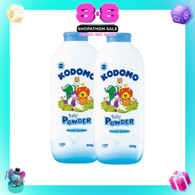 KODOMO - Baby Powder 500g Twin Pack