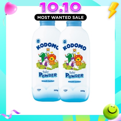 KODOMO Baby Powder 500g Twin Pack image