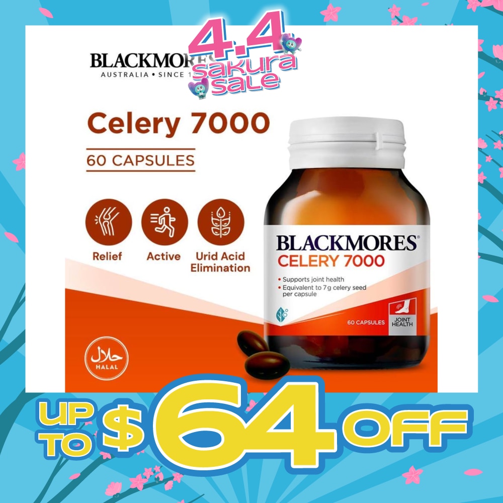 Celery 7000mg Capsules 60s