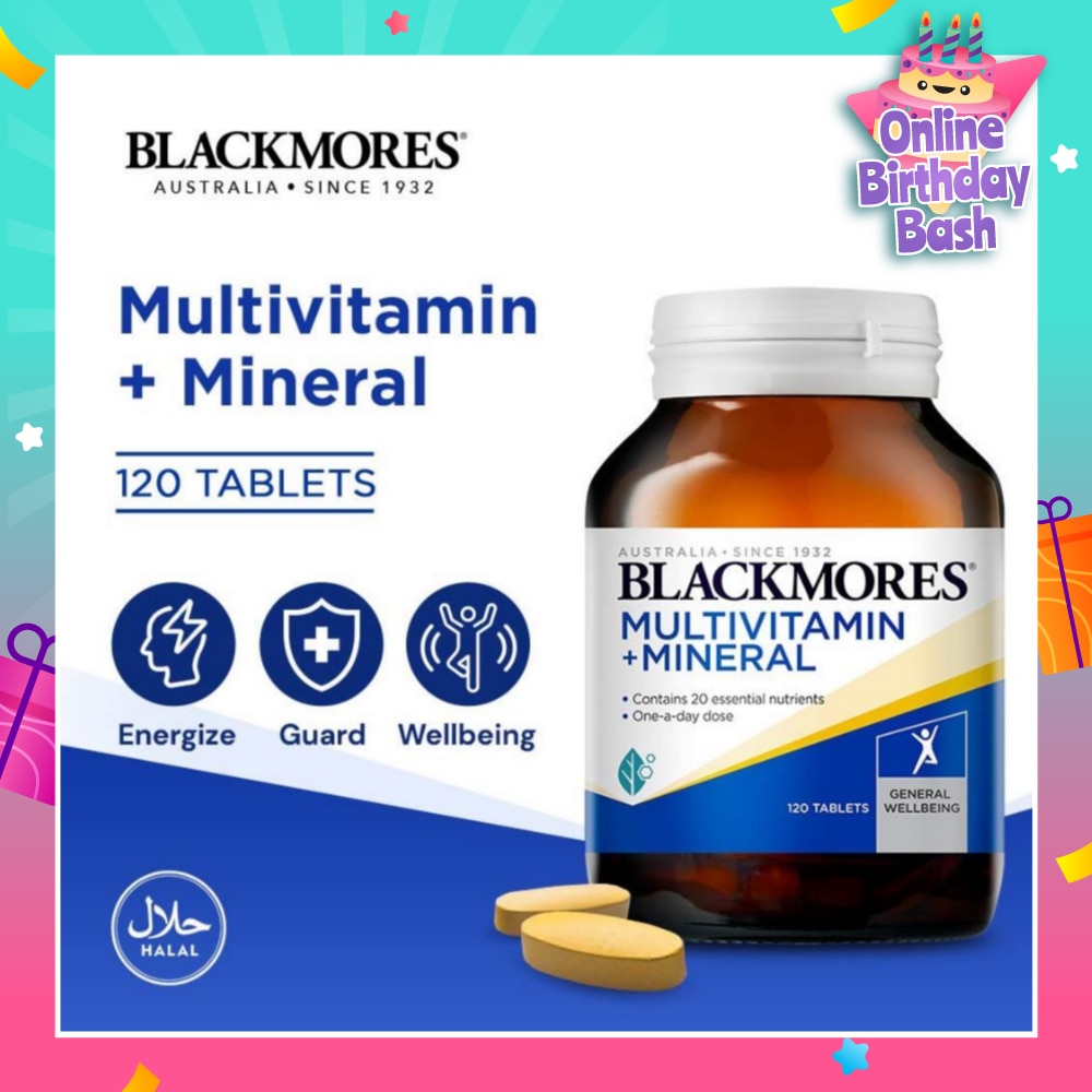 Multivitamin + Mineral Tablets 120s