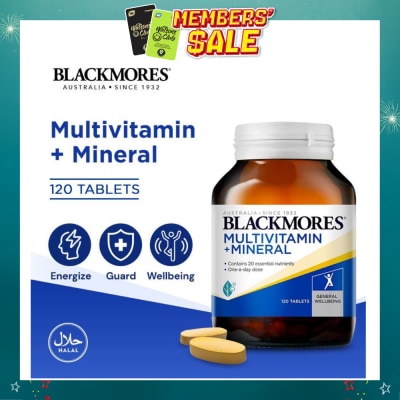 BLACKMORES - Multivitamin + Mineral Tablets 120s