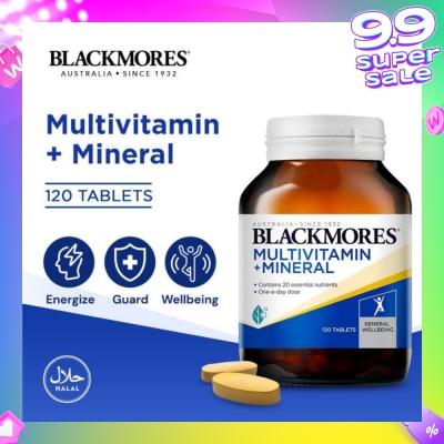BLACKMORES Multivitamin + Mineral Tablets 120s