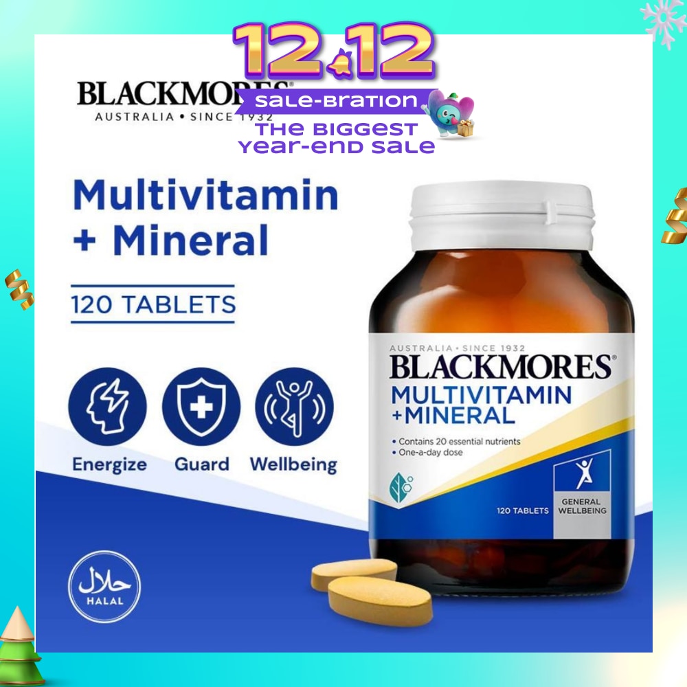 Multivitamin + Mineral Tablets 120s