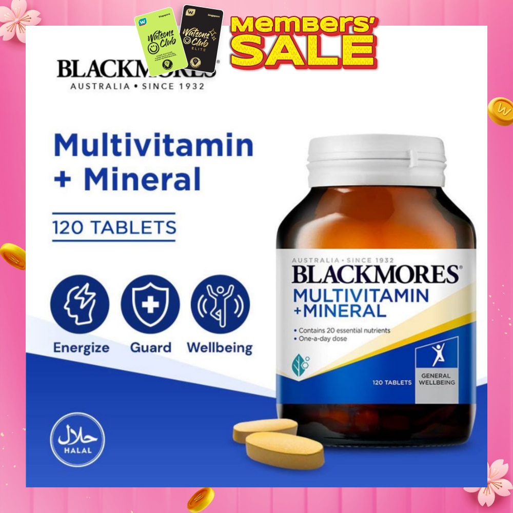 Multivitamin + Mineral Tablets 120s