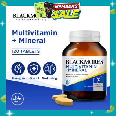 BLACKMORES Multivitamin + Mineral Tablets 120s image