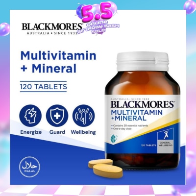 BLACKMORES - Multivitamin + Mineral Tablets 120s