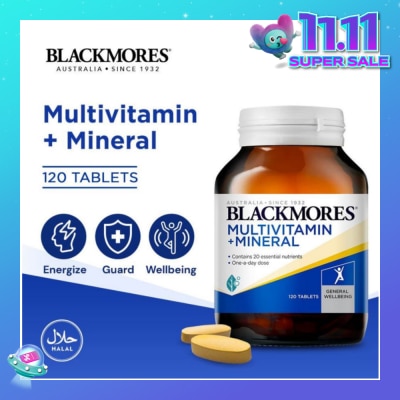 BLACKMORES Multivitamin + Mineral Tablets 120s
