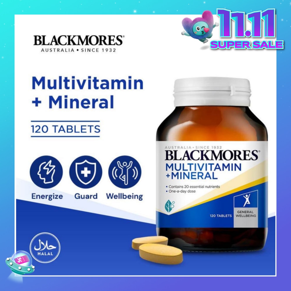 Multivitamin + Mineral Tablets 120s