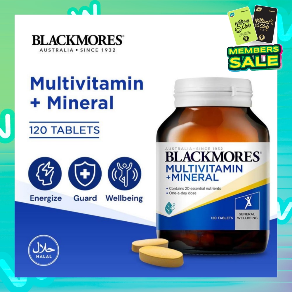 Multivitamin + Mineral Tablets 120s