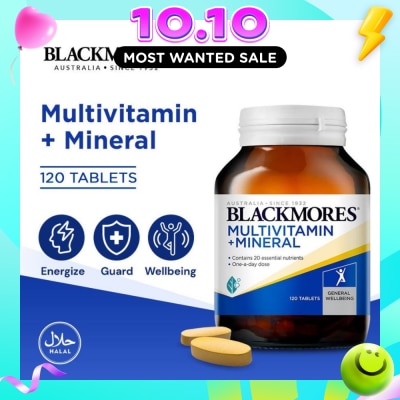 BLACKMORES Multivitamin + Mineral Tablets 120s image