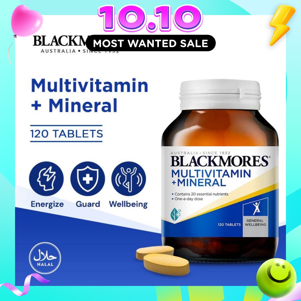 Multivitamin + Mineral Tablets 120s image