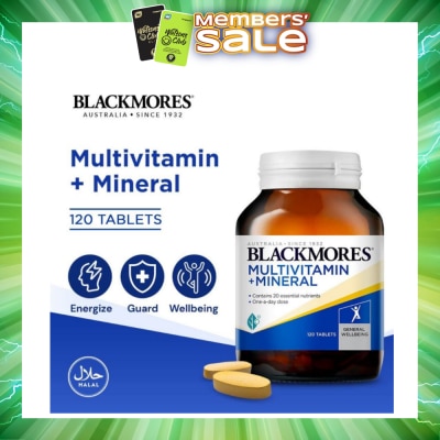 BLACKMORES - Multivitamin + Mineral Tablets 120s