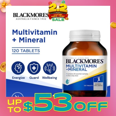 BLACKMORES Multivitamin + Mineral Tablets 120s