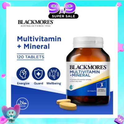 BLACKMORES - Multivitamin + Mineral Tablets 120s image