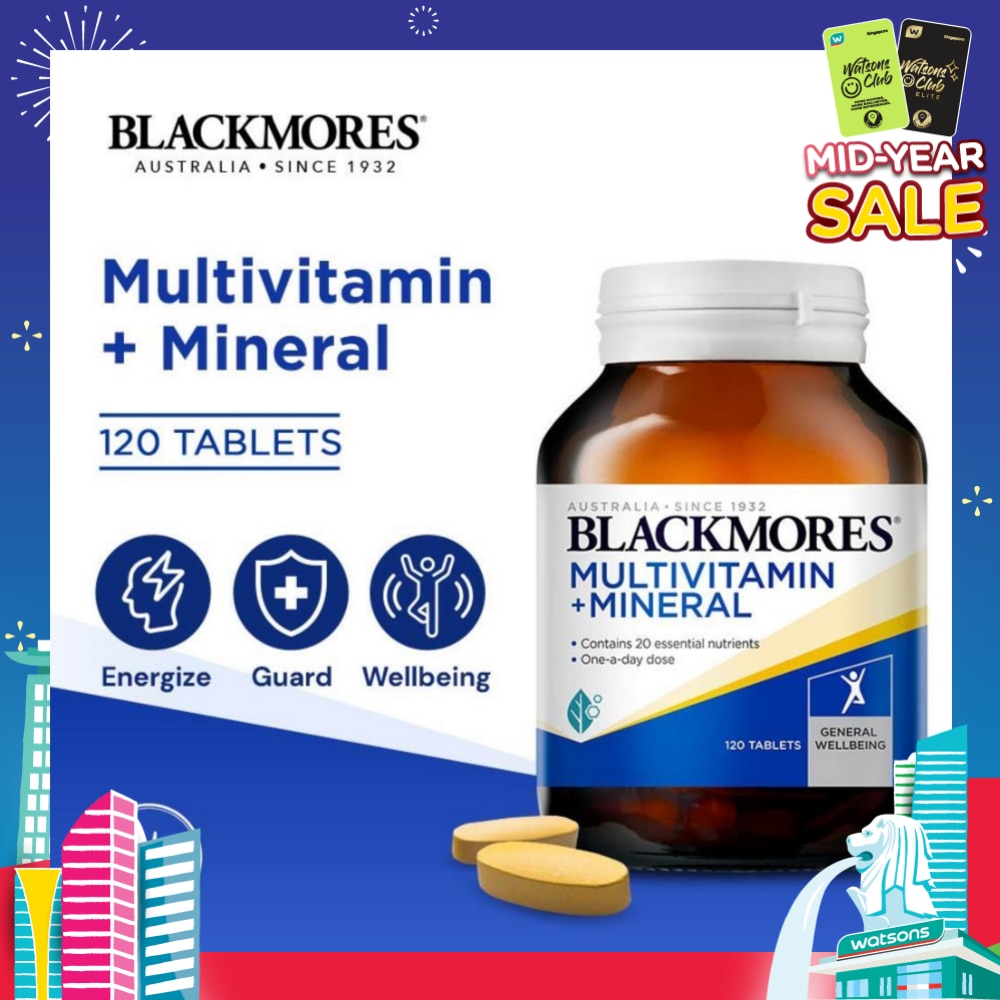 Multivitamin + Mineral Tablets 120s