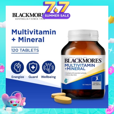 BLACKMORES - Multivitamin + Mineral Tablets 120s
