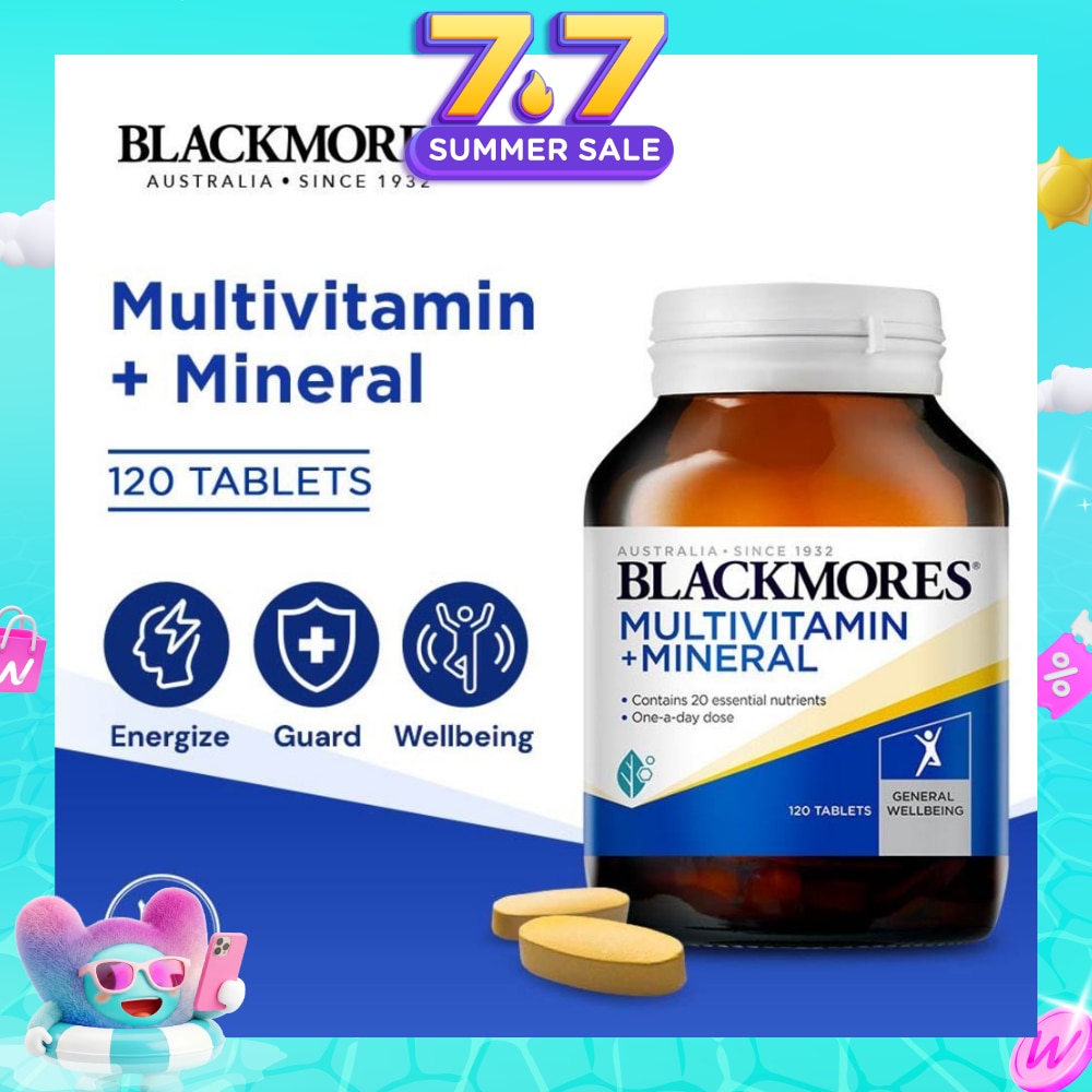 Multivitamin + Mineral Tablets 120s