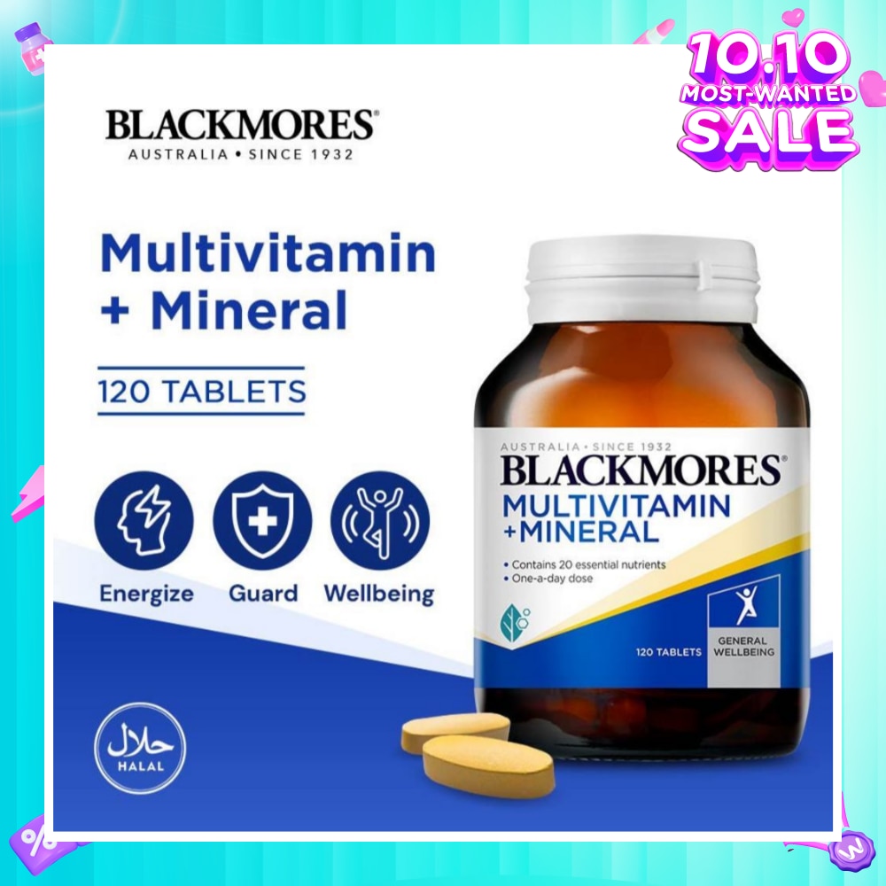 Multivitamin + Mineral Tablets 120s
