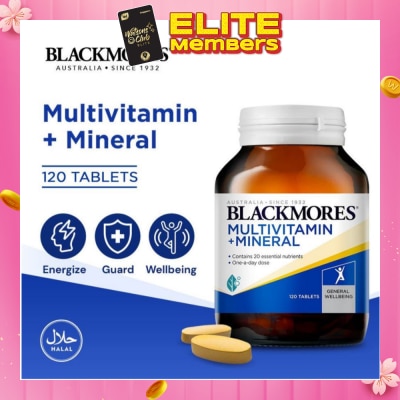 BLACKMORES Multivitamin + Mineral Tablets 120s