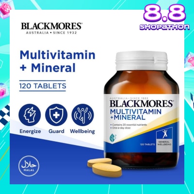 BLACKMORES Multivitamin + Mineral Tablets 120s