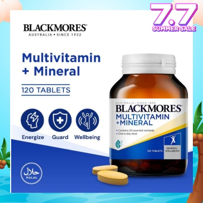 BLACKMORES Multivitamin + Mineral Tablets 120s