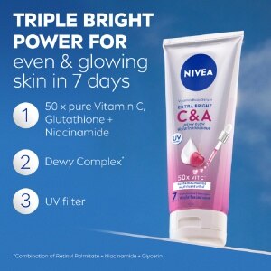 nivea glutathione cream Navia Gluta Bright Beauty  Soothes Dry Sensitive Skin Who says sensitive products cant help your skin to look radiant and beautiful Best Selling 7 Days Whitening