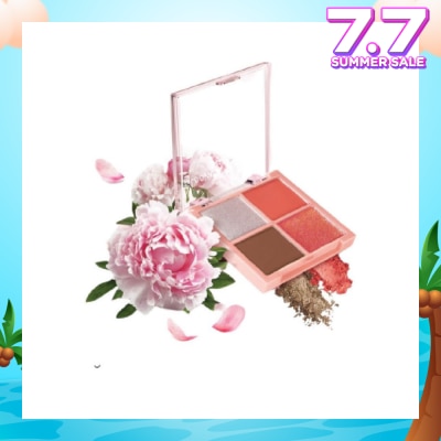 SILKYGIRL Full Bloom Quad Eyeshadow 04 Peony Flush