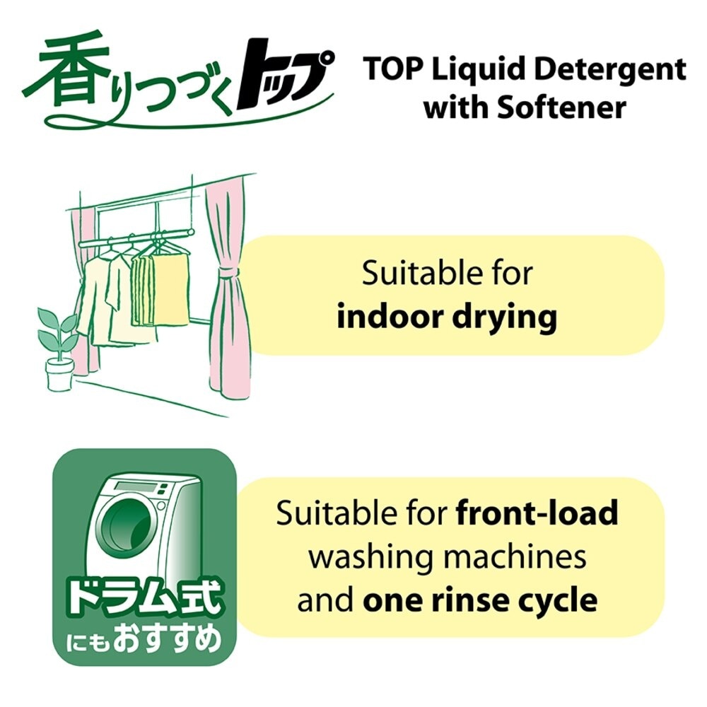 Liquid Detergent with Softener Shiny Rose 850g