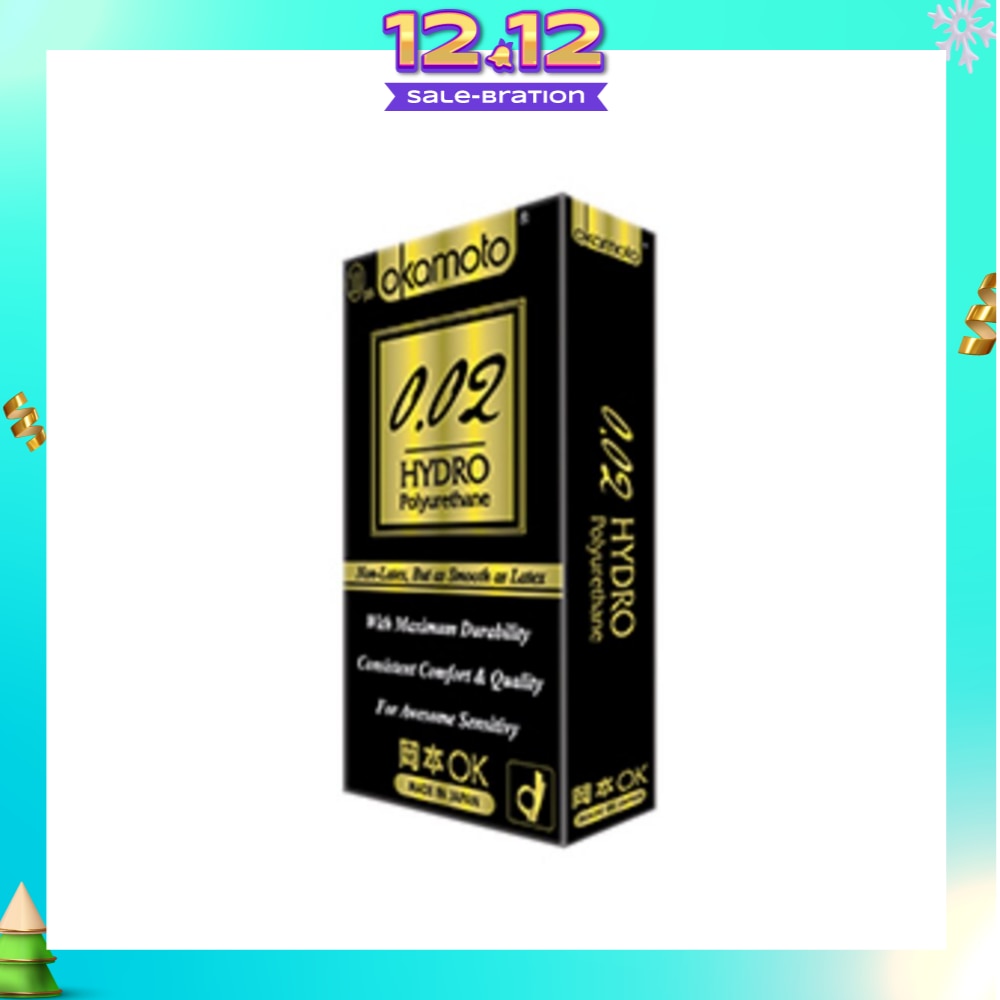 0.02 Hydro Polyurethane Nonlatex Condoms 8s