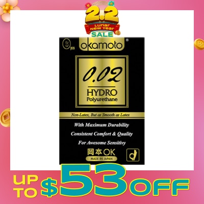 OKAMOTO® 002 Hydro Polyurethane 3s