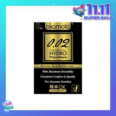 OKAMOTO® 002 Hydro Polyurethane 3s