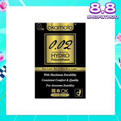 OKAMOTO® 002 Hydro Polyurethane 3s