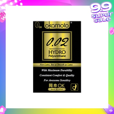 OKAMOTO® 002 Hydro Polyurethane 3s