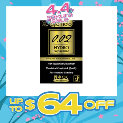 OKAMOTO® - 002 Hydro Polyurethane 3s