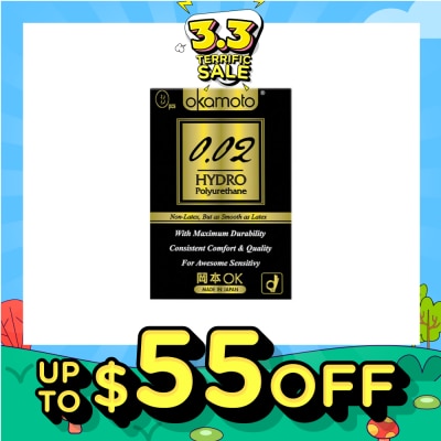 OKAMOTO® 002 Hydro Polyurethane 3s