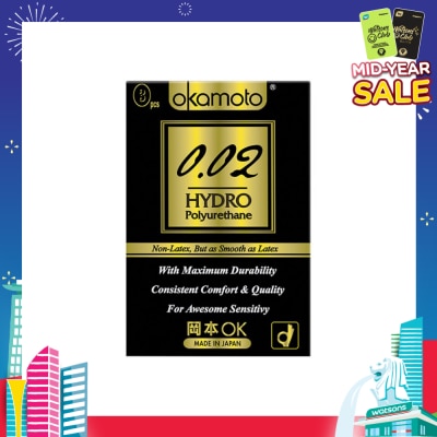 OKAMOTO® 002 Hydro Polyurethane 3s