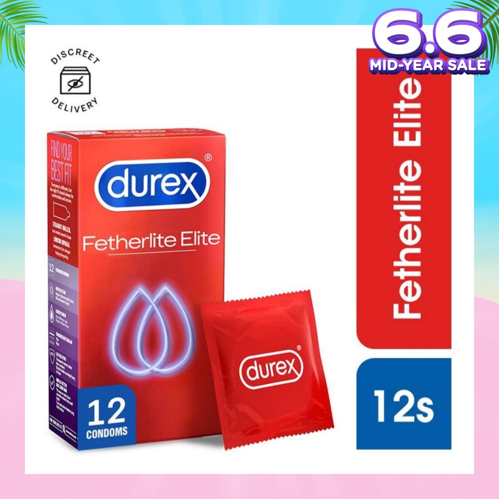 Fetherlite Elite Condoms 12s