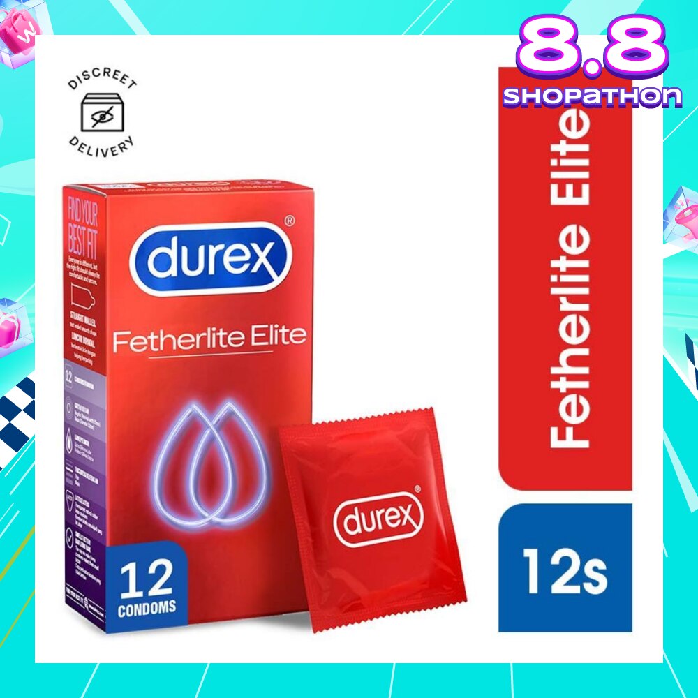 Fetherlite Elite Condoms 12s