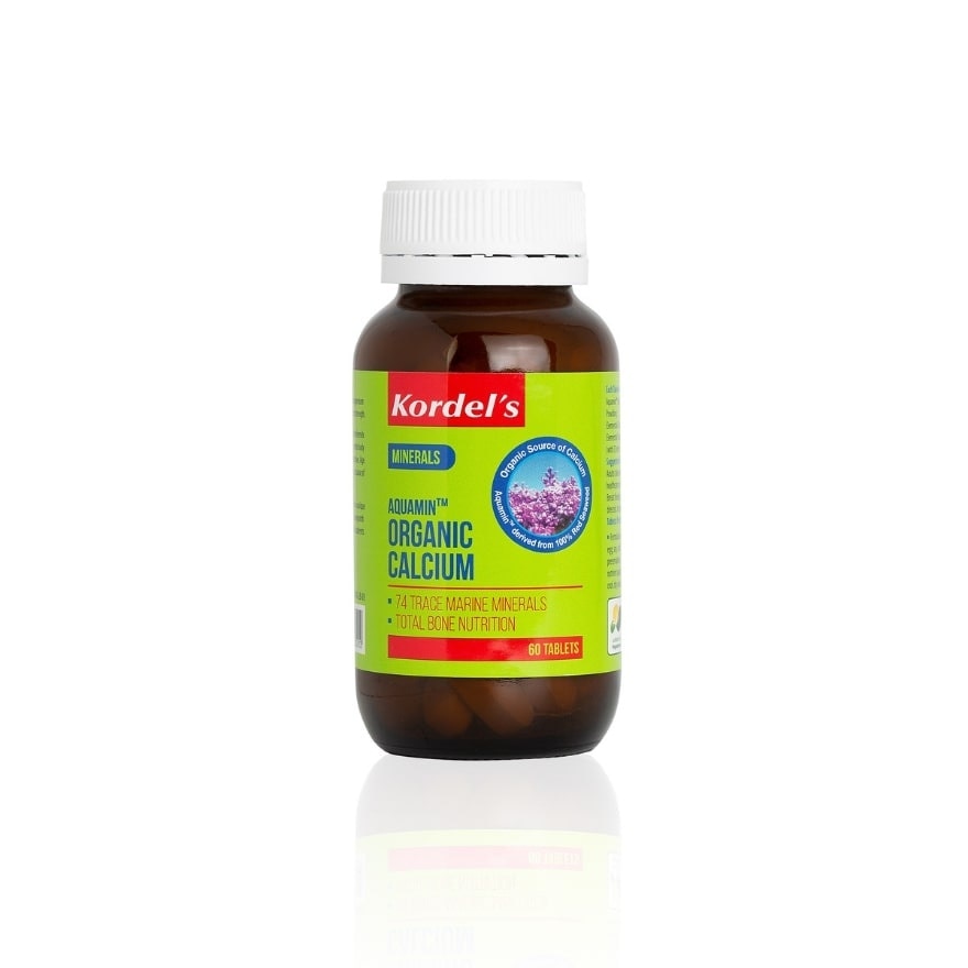 Organic Calcium Tablet (Support Bone Density + Build Bone Joint Tissue) 60s