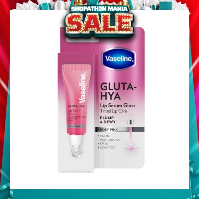 VASELINE - Gluta-Hya Lip Serum Gloss Rosy Pink 10ml