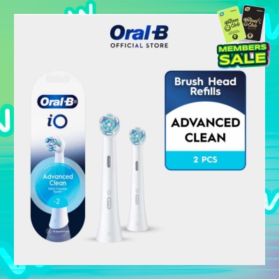 ORAL-B iO Ultimate Clean White Brush Heads Refill White 2s