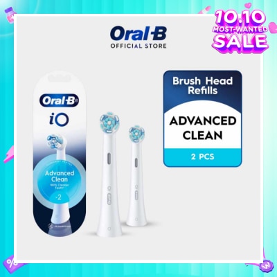 ORAL-B iO Ultimate Clean White Brush Heads Refill White 2s