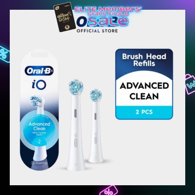 ORAL-B iO Ultimate Clean White Brush Heads Refill White 2s